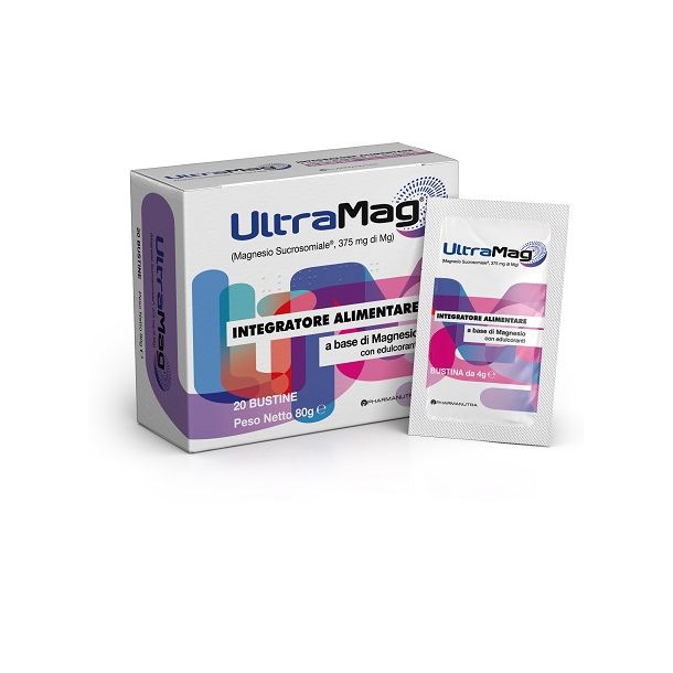 Pharmanutra UltraMag integratore a base di Magnesio 20 bustine