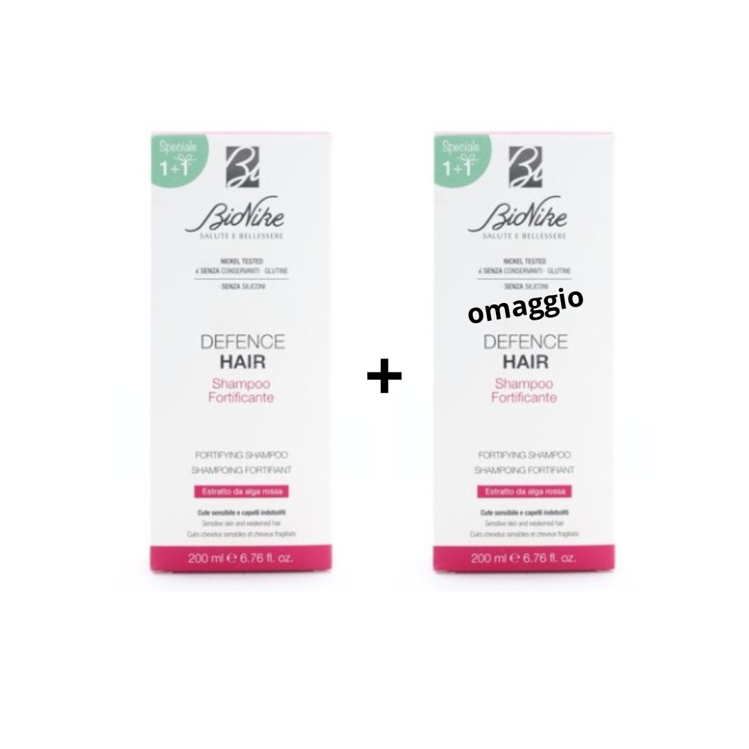 Bionike Defence Hair Shampo Fortificante 200ml + 200 ml OMAGGIO