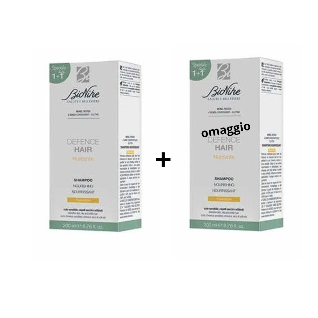 Bionike Defence Hair Shampo Nutriente 200 ml + 200 ml OMAGGIO