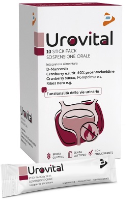 Pharma Line Urovital integratore funzionalita' delle vie urinarie 10 stick pack