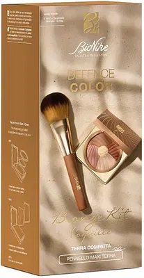 Bionike Defence Color Bronze Kit terra compatta + pennello maxi terra