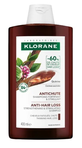 Klorane Shampoo Fortificante e Stimonate alla Chinina Contro la Caduta dei Capelli 200ml
