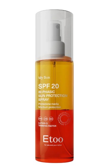 Etoo Protezione Solare Spray bifasico SPF20 200ml
