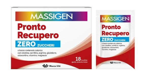 Massigen Pronto Recupero ZERO ZUCCHERI gusto ARANCIA