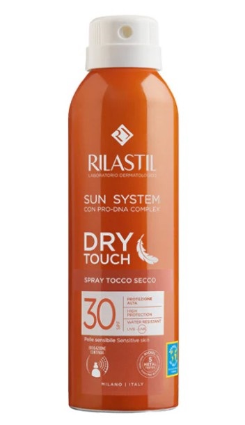 Rilastil Protezione Solare DRY TOUCH Spray Tocco Secco SPF30