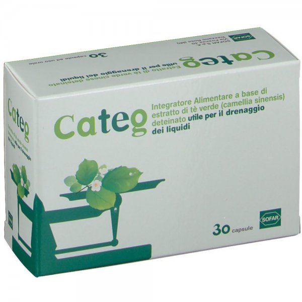 Categ 30 Capsule Estratto Thé Verde