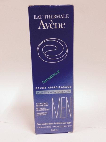 Avene Men balsamo dopo barba
