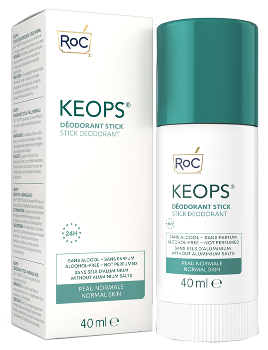 RoC Keops Stick 40 ml Deodorante Senza Alcool