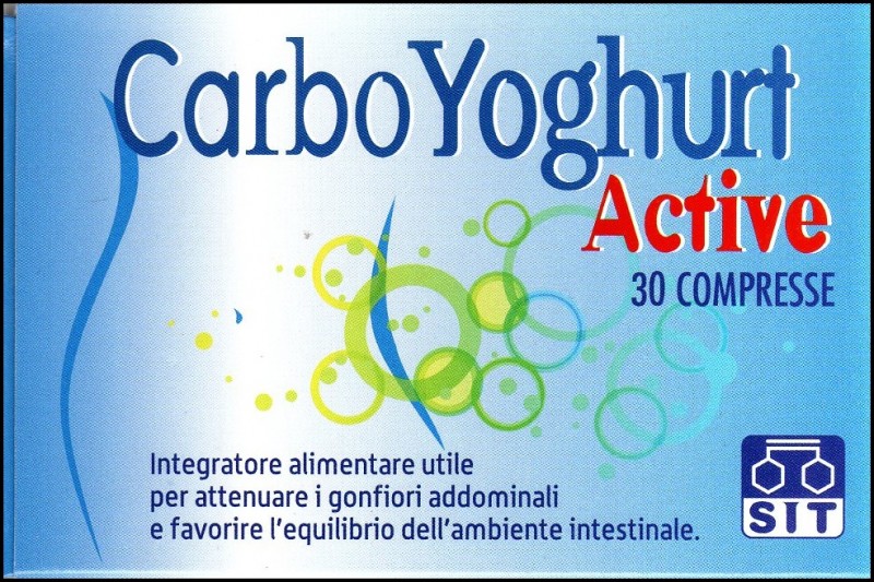 Sit carboyoghurt active compresse.