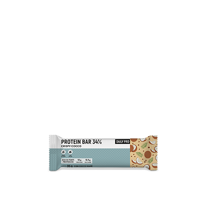 Farmacia Candelori DailyPro Protein Bar 34% Barretta Crispy Cocco 35g.