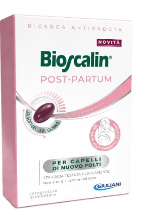 Bioscalin Post-Partum per Capelli di Nuovo Folti 30 Capsule Softgel