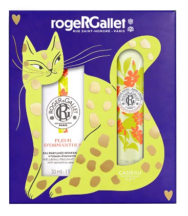 Roger&Gallet Confezione Regalo Acqua Profumata Fleur D'Osmanthus 30ml + Crema Mani 30ml Omaggio