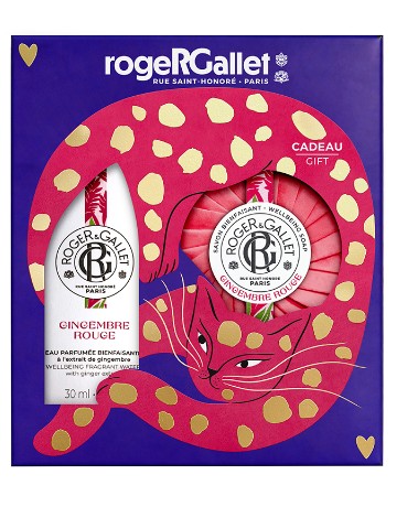 Roger&Gallet Confezione Regalo Acqua Profumata GinGembre Rouge 30ml + Saponetta Omaggio