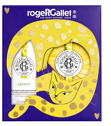 Roger&Gallet Cofanetto Regalo Cedrat Acqua Profumata 30ml + Saponetta Omaggio