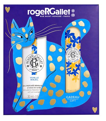 Roger&Gallet Cofanetto Regalo Vanille Soleil Acqua Profumata 30ml + Crema mani 30ml Omaggio