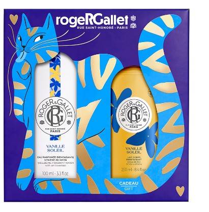 Roger&Gallet Cofanetto Regalo Vanille Soleil Acqua Profumata 100ml + Latte Corpo 250ml