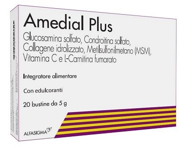 Amedial Plus 20 Bustine integratore per Cartilagini