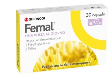 FEMAL A BASE DI ESTRATTO DI POLLINE PER LA MENOPAUSA 30CPRESSE